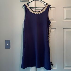 NWT Lilly Pulitzer Stella Shift Dress. Size 10. True Navy NEVER WORN.